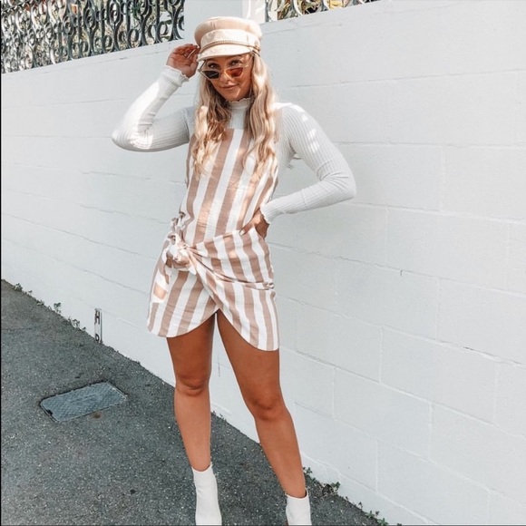 Sabo Skirt Ella Striped Mini Dress - Picture 3 of 3